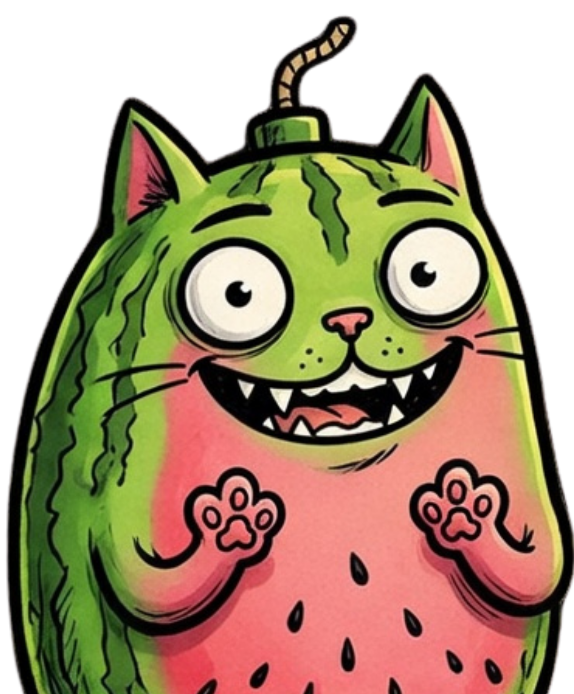 Profile picture of team member Miet in Exploding kittens style (avatar)